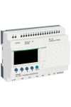 SCHNEIDER SR3B262BD 26 I/O, 6 analóg bemenet, tranzisztoros, óra, 24VDC