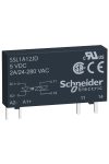 SCHNEIDER SSL1A12BDR SSL sorkapocs szilárdtestrelé, 1f, pillanat kapcs, 1NO, 24...280 VAC, 2A, 24VDC