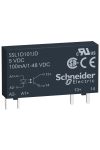 SCHNEIDER SSL1D101JD SSL sorkapocs szilárdtestrelé, 1f, egyenfesz kapcs, 1NO, 1…48VDC, 100mA, 3…12VDC