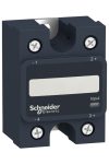 SCHNEIDER SSP1A125M7T SSP hűtőbordára szerelhető szilárdtestrelé, 1f, nullfeszültségű kapcsolás, 1NO, 24-300VAC, 25A, 230VAC, hőátadóval