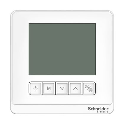   SCHNEIDER TC903-3A4DLMSA TC903 FC termosztát, 4cs, 230, DX, Modb