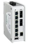 SCHNEIDER TCSESPU093F2CS0 ConneXium Premium switch, 7 x TX réz + 2 x FX-SM optika, IP40, nem menedzselhető