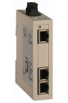 SCHNEIDER TCSESU033FN0 ConneXium 3TX 10/100 Switch, nem menedzselhető