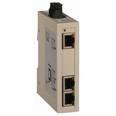 SCHNEIDER TCSESU033FN0 ConneXium 3TX 10/100 Switch, nem menedzselhető