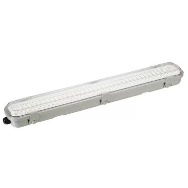 TRACON TLFVLM18W Védett LED ipari lámpatest radaros mozgásérzékelővel 230VAC, 18W, 600mm, 360°, IP65, 1-8m, 10s-12m, 3-2000lx, EEI=A