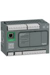 SCHNEIDER TM200CE24R Modicon M200 Easy PLC, 24 I/O1xRS485, 1xEthernet, relés kimenet, 230 VAC