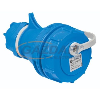 TP Electric 3101-370-0900 Lengő dugalj, 2P+F, 1x16A, IP68