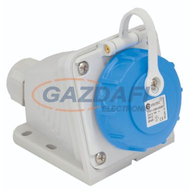 TP Electric 3101-385-0900 Ráépíthető duglaj, döntött, 2P+F, 1x16A, IP68