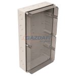   TP Electric 3310-252-0100 Ipari doboz 145x300x540mm IP67 átlátszó tető