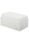 TP Electric 3310-272-0600 Junction box 180x300x150 IP67 perforated side wall, full roof, 10 lightenings