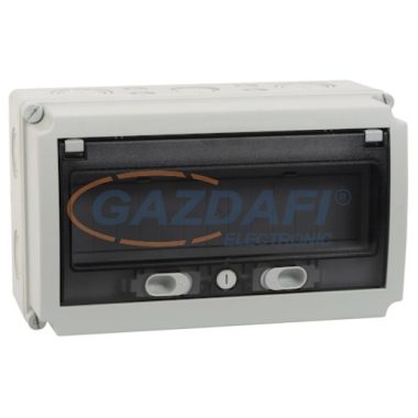 TP Electric 3340-272-0600 Ipari doboz üres 180x300mm, 13 modul, ajtóval IP66/IP54