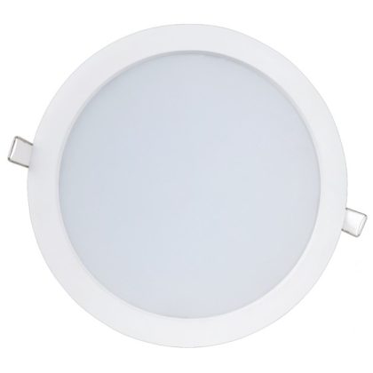   TRACON DLC24NW Kompakt beépíthető LED mélysugárzó 230VAC, 24W, 4000K, 2100lm. IP20, EEI=A+