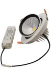 TRACON DLCOBA35WW Beépíthető álmennyezeti LED lámpatest, forgatható230 V, 50 Hz, 35 W, 3250 lm, 2700 K, EEI=A+