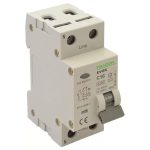   TRACON EVOK2C1003 Disjunctor cu protectie diferentiala , 2P, 2modul, caracteristică C 10A, 30 mA, 4.5kA, AC