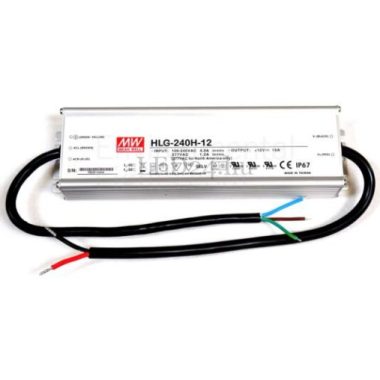 TRACON HLG-240H-12A Professional metal cover LED driver 90-305 VAC / 12 VDC; 240 W; 0-16 A; PFC; IP65