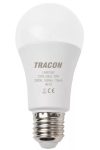 Bec Led sferic TRACON LA6015NW LED 230 V, 50 Hz, 15 W, 4000 K, E27, 1650 lm, 250°, A60, EEI=A+