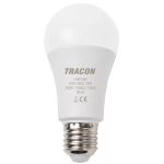   Bec Led sferic TRACON LA6015NW LED 230 V, 50 Hz, 15 W, 4000 K, E27, 1650 lm, 250°, A60, EEI=A+