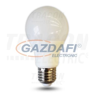 TRACON LA608NWE Gömb búrájú LED fényforrás230V, 8W, 4000K, E27, 670lm, 220°, A60, EEI=A+