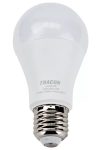 TRACON LAS6012NW Gömb burájú LED fényforrás SAMSUNG chippel 230V,50Hz,12W,4000K,E27,1080 lm,200°,A60,SAMSUNG chip,EEI=A+