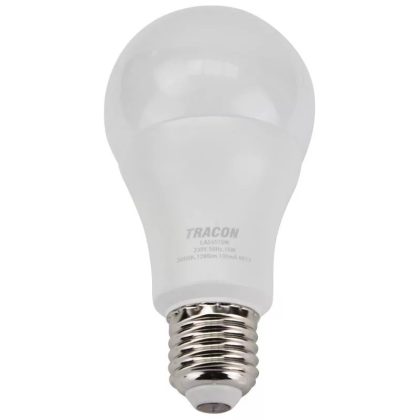   Bec Led sferic TRACON LAS6515NW LED  SAMSUNG chip 230V,50Hz,15W,4000K,E27,1350 lm,200°,A65,SAMSUNG chip,EEI=A+