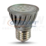   TRACON LE277CW Power LED fényforrás 230VAC, 7W, 6500K, E27, 480 lm, 40°