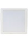 TRACON LED-DLNFS-12NW Off-wall square LED luminaire with SAMSUNG chip 230 VAC; 12W; 960lm; D = 170 × 170 mm, 4000 K; IP20, EEI = A +