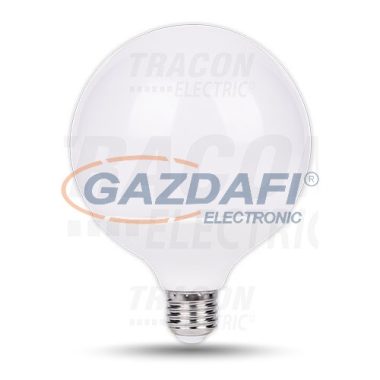 TRACON LG9515WE Gömb búrájú LED fényforrás 230V, 15W, 2700K, E27, 1300lm, 270°, G95, EEI=A+