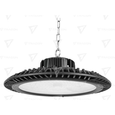 TRACON LHBUN100W LED csarnokvilágító, kültéri, UFO forma 90-265 VAC, 100 W, 17000 lm, 4500 K, 50000 h, IP65, EEI=C