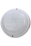 TRACON LHDK8NW Műanyag házas LED hajólámpa, kerek forma 230 VAC, 50 Hz, 8 W, 640 lm, 4000 K, IP44, EEI=G