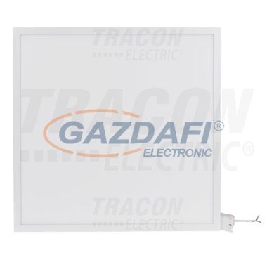 TRACON LP606040NWS LED panel, négyzet, fehér230VAC, 50Hz, 40W, 3200lm, 4000K, IP40, 595x595mm, EEI=A