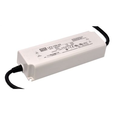 TRACON LPV-150-12 Műanyag házas LED meghajtó 180-305 VAC / 12 VDC; 120 W; 10 A; IP67