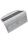 TRACON LSLBW7W Napelemes LED fali világítótest mozgásérzékelővel, fehér 6,8 W, 4000 K, 800 lm, IP65, 3,7 V, 4 Ah