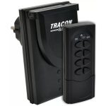   TRACON RCS11-IP Távkapcsolós csatlakozóaljzat230VAC, 50Hz, 3600W, IP44, 433,92MHz