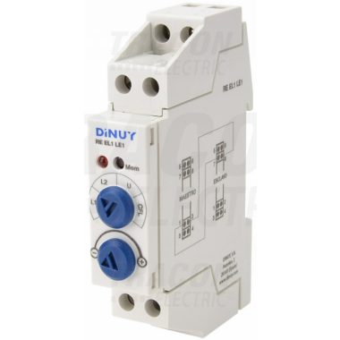 TRACON REEL1LE1 Brightness control module, for DIN rail, 1 module 230 VAC, 50 Hz, 50/100/350 W