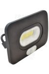 TRACON RSMDLM20 with SMD floodlight sensor, black220-240V AC, 20W, 4000K, IP65,1500lm, EEI = A, 110 °, 3-10m