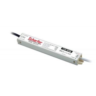 TRACON SCH-45-12 Fémházas LED meghajtó 220-240 VAC / 12 VDC; 45 W; IP67