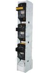 TRACON SL1-3X/9/KM2G-F Függőleges biztosítós szakaszolókapcsoló, pólusonként nyitás 500/690V AC, 220/400V DC, max.250A, 3P, 1, V
