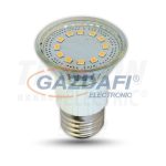   TRACON SMD-E27-12-CW SMD LED spot fényforrás 230V, 50Hz, E27, 3W, 6400K, 235lm, 12×LED2835, 120°, EEI=A+