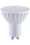 TRACON SMDGU105NW Bec Led spot cu carcasă din plastic SMD LED  230V, 50 Hz, GU10, 5W, 320 lm, 4000 K, 120 °, EEI = A +