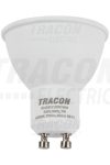 TRACON SMDGU1075YNW Műanyag házas SMD LED spot fényforrás 230 VAC, 50 Hz, GU10, 7 W, 700 lm, 4000 K, 120°, EEI=A+