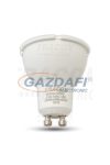 TRACON SMDGU107CWO Műanyag házas SMD LED spot fényforrás 230V, 50 Hz, GU10, 7.2W, 570 lm, 6000 K, 100°, EEI=A+