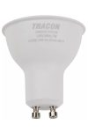 TRACON SMDSGU107CW Műanyag házas SMD LED spot fényforrás SAMSUNG chippel 230V,50Hz,GU10,7W,580lm,6500K,120°,SAMSUNG chip,EEI=A+