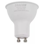   TRACON SMDSGU108NW Bec Led spot cu carcasă de plastic LED SMD LED cu cip SAMSUNG 230V, 50Hz, GU10.8W, 600lm, 4000K, 120 °, cip SAMSUNG, EEI = A +