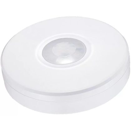   TRACON TMB-011LIP Protected motion sensor, for ceiling, flat, white 230V, 2000 W, 360 °, 1-8 m, 10 s-15 min, 3-2000lux, IP65