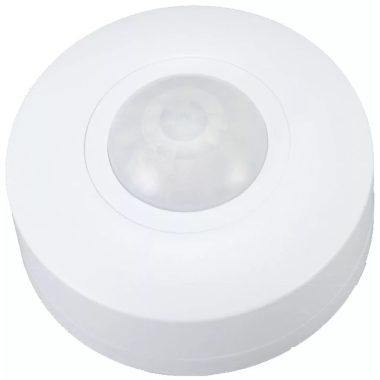 TRACON TMB-311IP Protected motion detector, for ceiling, with 3 sensors, white 230V, 1200 W, 360 °, 1-12 m, 10 s-15 min, 3-2000lux, IP44