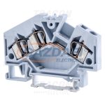   TRACON TSKC4/3D Fázisvezető ipari sorozatkapocs, rugós, sínre, szürke 800V 32A 0.08-4 mm2 3P