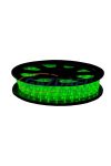 TRONIX 045-003 LED fénykábel/ fénytömlő, zöld, dimmelhető, 15m, IP44