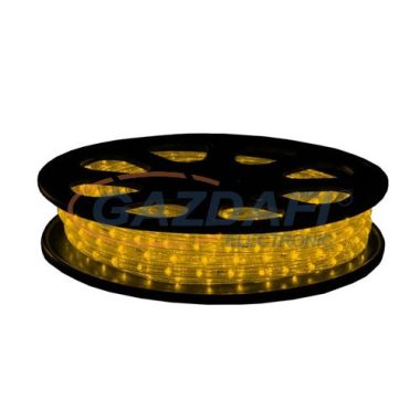 TRONIX 045-005 LED fénykábel/ fénytömlő, sárga, dimmelhető, 15m, IP44