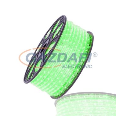 TRONIX 055-003 LED fénykábel/ fénytömlő, zöld, dimmelhető, 51m, IP44