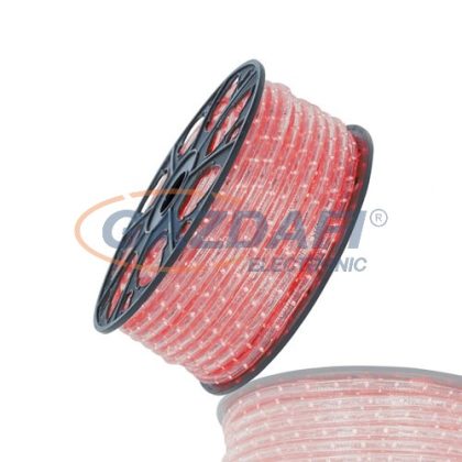   TRONIX 055-004 LED fénykábel/ fénytömlő, piros, dimmelhető, 50m, IP44